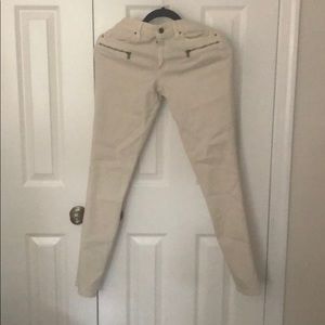 Club Monaco Cream Chinos